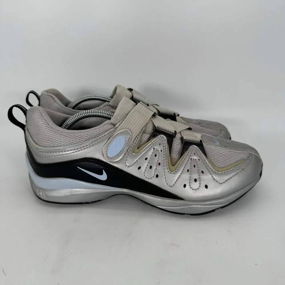 Nike Spin Trainer Plus Indoor Cycling Shoes 278700 Women's 9.5 Chrome Ice Blue